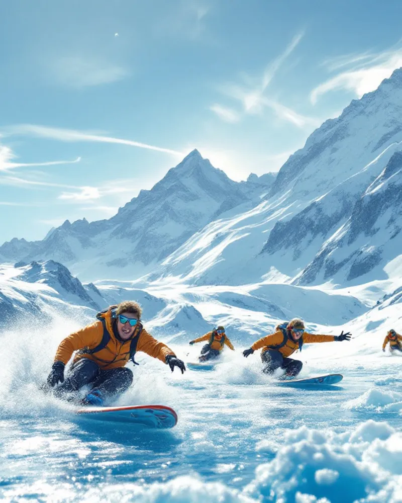 Exploration des sommets : l'éblouissant spectacle Montagne en Scène au Pathé Wilson, entre surf sur glaciers, majesté du Mont-Blanc et aventures en freeride